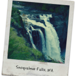 Snoqualmie Falls Waterfall Washington, hindsight