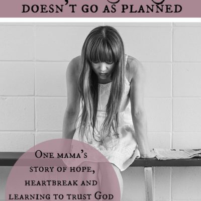 Pregnancy doesn't always go as planned. One mama's heart wrenching story of surviving tough moments and seeing grace in it all.