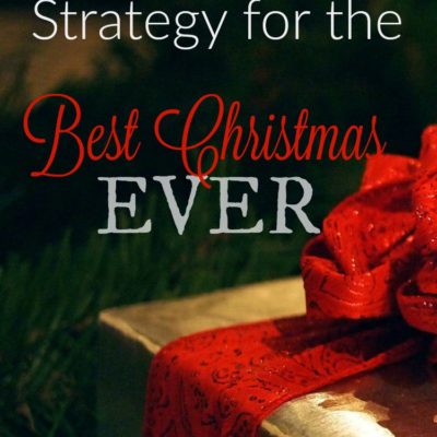 Christmas will be here before you know it. Here is a simple strategy to taking on Christmas with intention this year, a simple strategy to your best Christmas EVER!