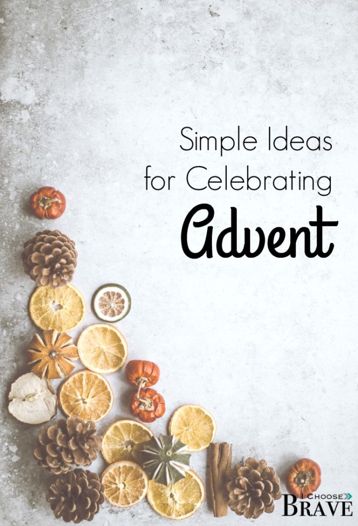 Simple ideas for celebrating advent as a family and the best books for advent. #advent #familytradition #christmastradition