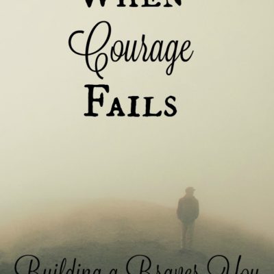 Sometimes our courage fails. It happens. But it's what we do with that , that makes all the difference. What if your failures helped you build an even braver you?