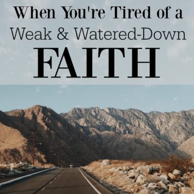 If you long for a bold faith, if you desire to live from brave truth, you are not alone. If you struggle to lay aside a weak faith and live from the Truth that the same power that raised from Jesus Christ from the dead is living in you, this hope, it's for you!