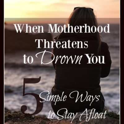 This motherhood job can feel stifling at time. It's hard work raising kids! But there are tricks to surviving, keys to thrivings and simple ways to do it well.