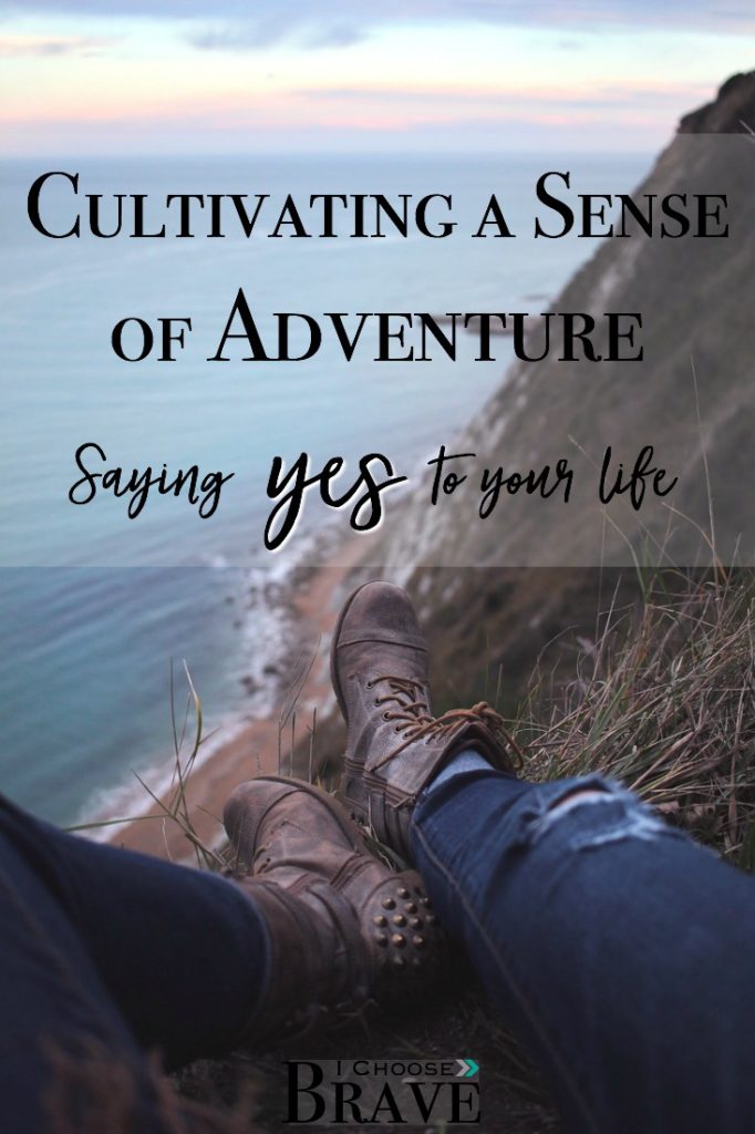 Ever long for adventure - wild and crazy distractions from every day life? What if real courage lies in embracing the adventure right in front of you. The adventure that is...your life.