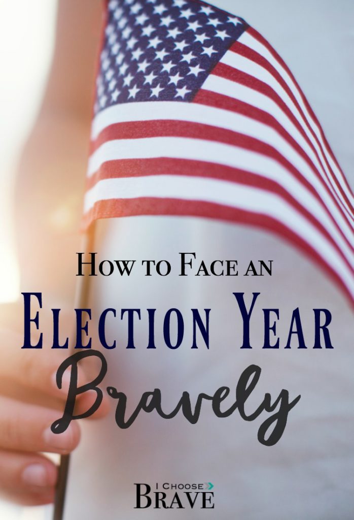 In a Presidential Election Year, how does one choose brave? When politics seem muddy and messy how do you even begin to tell right from wrong? How do we even know who to vote for and is it okay to just turn a blind eye? Thoughtful consideration.