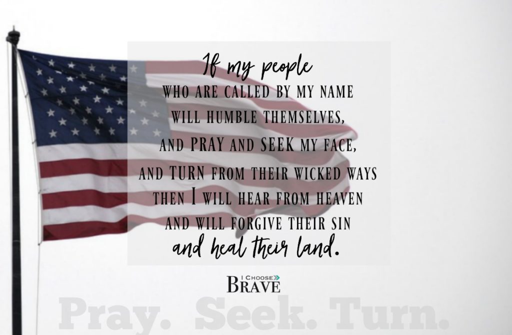 It's a presidential election year. Let's pray for our country. Let's cast our vote bravely. Let's take on politics in prayer!