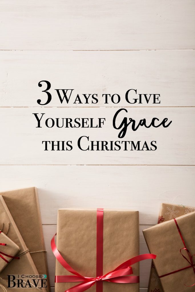 Family Christmas traditions are wonderful but sometimes its hard to keep up with them all. Here are three simple ways to give yourself grace and not become overwhelmed by the holidays.