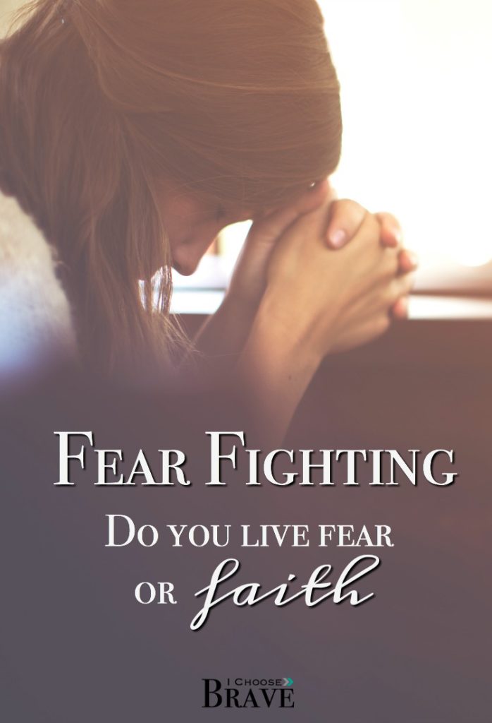 Do you live from fear or from faith? We all have a choice. The truth about living by faith.