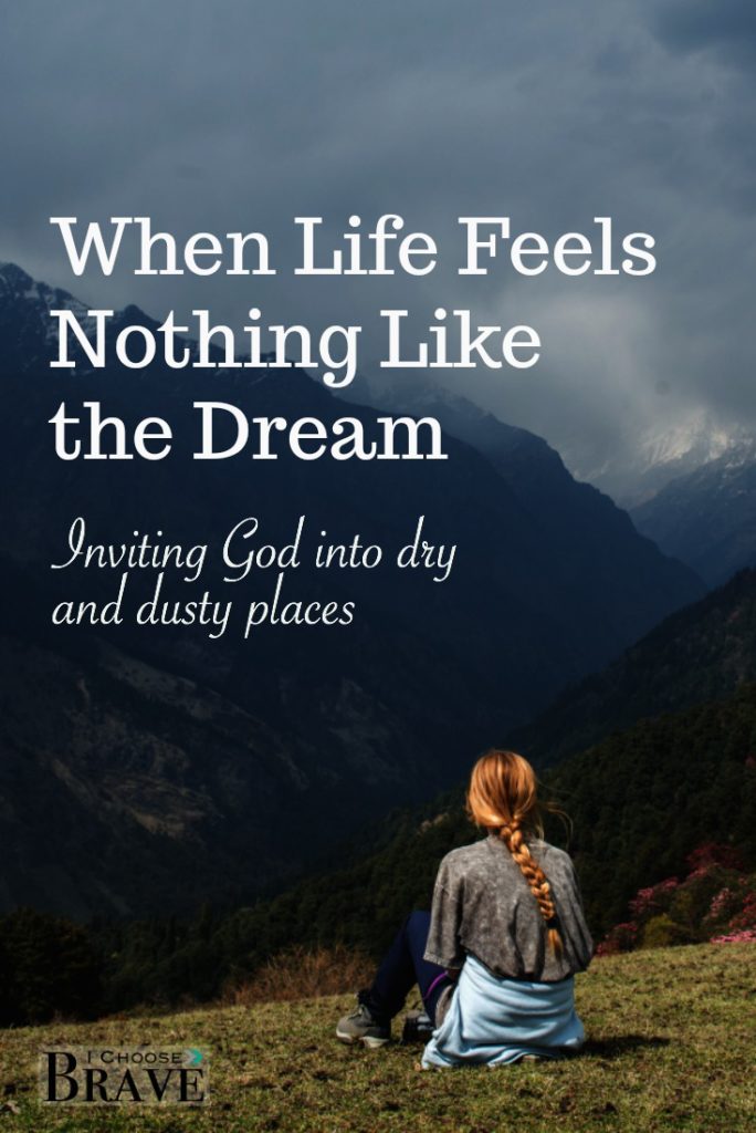 How do we reconcile the fact that life is good, yet feels nothing like the dream? What do we do when we are disillusioned by the messes of reality? What if our daily messes are more important than we realize? #livingbrave #allthingsnew