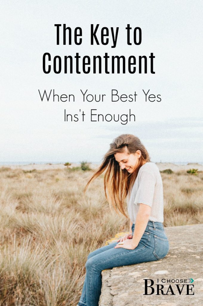 What does true biblical contentment look like? What are we to do when we said our best yes and life still feels kind of crazy? How to find peace and contentment when life is busy.